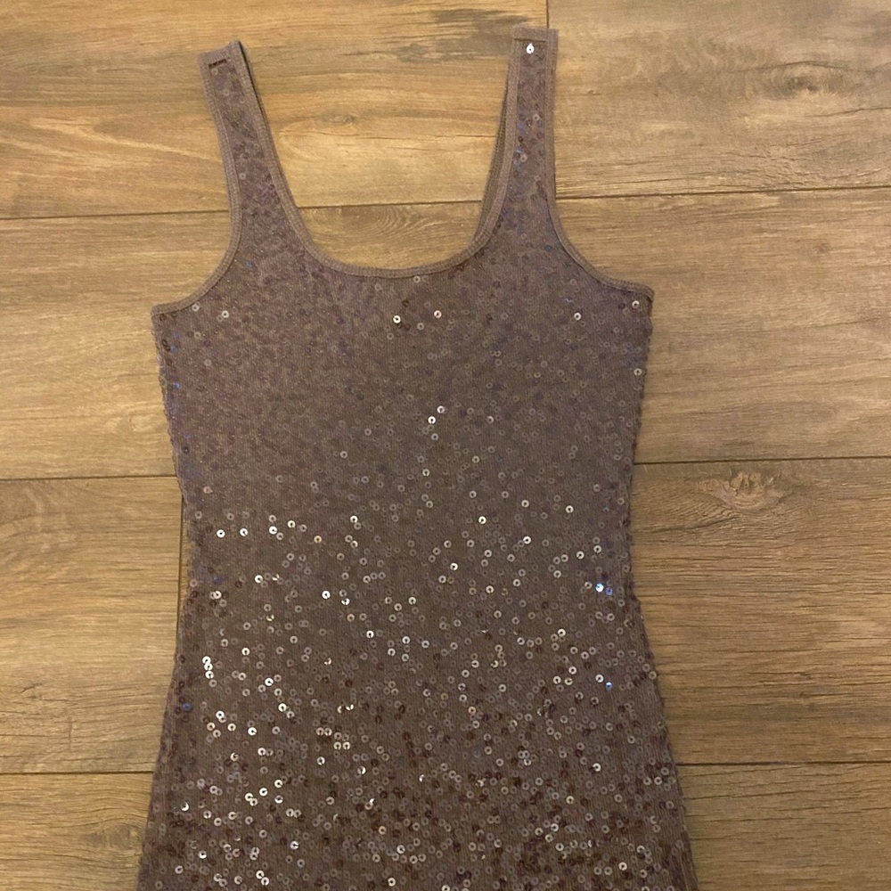 Express sequin tank